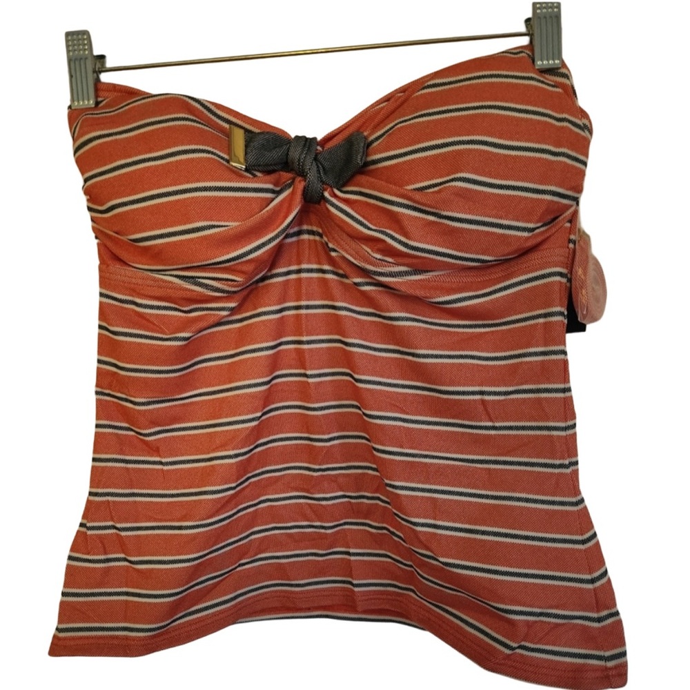 NWT TOMMY HILFIGER Bandeau Tankini size Large